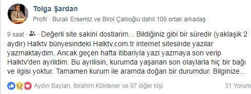 Halk TV'de bir ayrılık daha! Hangi deneyimli isim veda etti?
