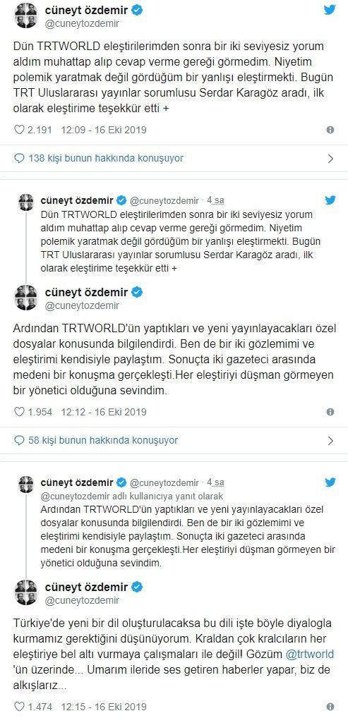 TRT World'ü eleştiren Özdemir'e 'kırmızı fularlı kız' göndermesi - Resim : 2