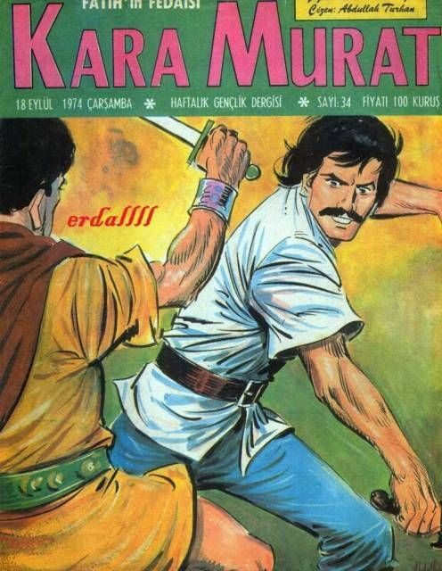 ‘Abdullah Turhan, Kara Murat’ı bana bakarak çizdi’ - Resim : 5