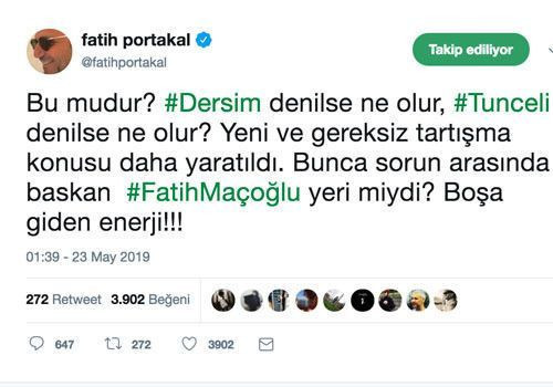 Fatih Portakal ve Gökhan Özoğuz'dan 'Komünist Başkan'a tepki!