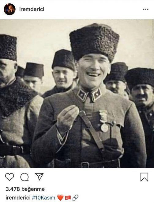 Ünlülerden Atatürk paylaşımları! - Resim : 7