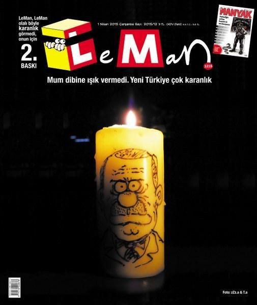 Mum dibine ışık vermedi, LeMan'ın kapağı da karardı