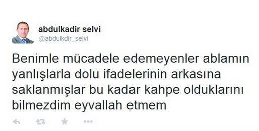Abdülkadir Selvi eleştirilere ağır cevap verdi!