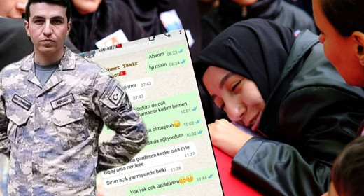 Rüyasında ağabeyinin şehit  olduğunu gördü! Şehidin son mesajı yürekleri yaktı