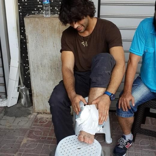 Film setinde talihsiz kaza - Resim : 2