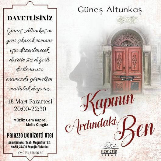 Güneş Altunkaş’ın ilk romanı Kapının Ardındaki Ben, ön satışa çıkıyor! - Resim : 3
