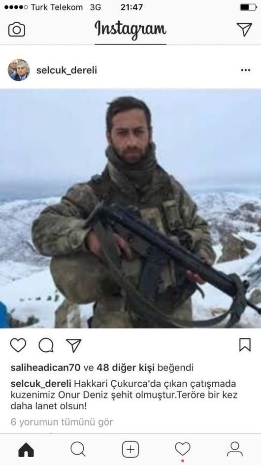 Sözcü yazarının kuzeni şehit oldu - Resim : 2