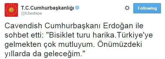 Cavendish'in Erdoğan tepkisi, sosyal medyada olay oldu! - Resim : 2