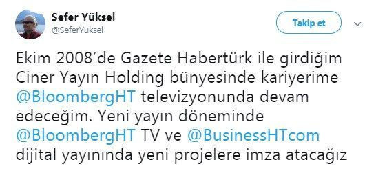 Ciner Medya Grubu'nda iç transfer!