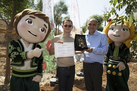 'Yüzüklerin Efendisi'nin Frodo'su adını Antalya'ya kazıdı