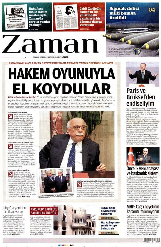 Zaman gazetesinin logosu değişti! İşte gazetenin yeni yüzü...