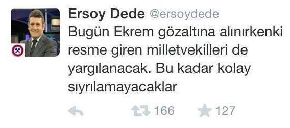Yeni Akit yazarından milletvekillerine tehdit tweet'i!