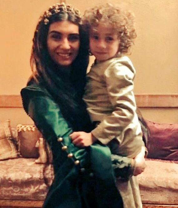 Tuba Büyüküstün'ün Ottoman Rising'ten ilk görüntüsü!