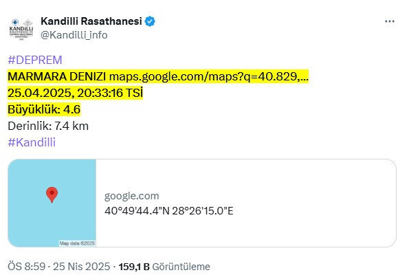 Artçılar sürüyor İstanbul'da yine deprem - Resim : 2