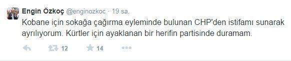 CHP'li Özkoç'un hesabı hacklendi! Hackerler Kobane mesajı bıraktı