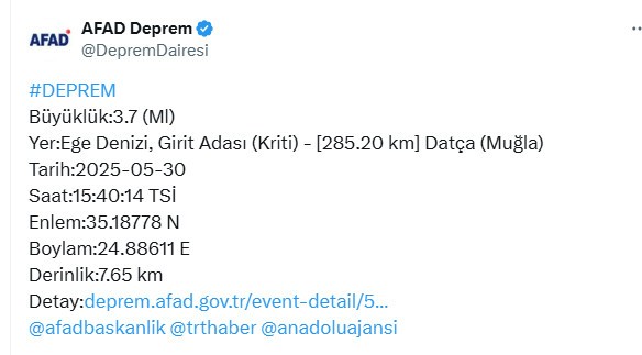 4 büyüklüğünde deprem! İşte merkez üssü - Resim : 2