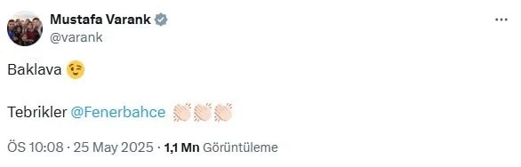 Mustafa Varank, Ali Koç'a elleriyle baklava yedirdi! İşte o görüntüler...