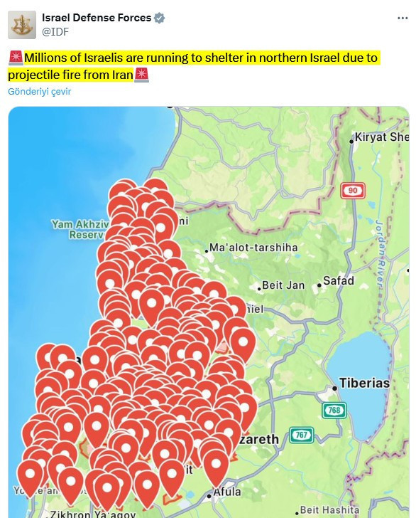 İran’dan İsrail’e yeni misilleme! Şiraz ve Tahran’dan roketler fırlatıldı. Ölü ve yaralılar var