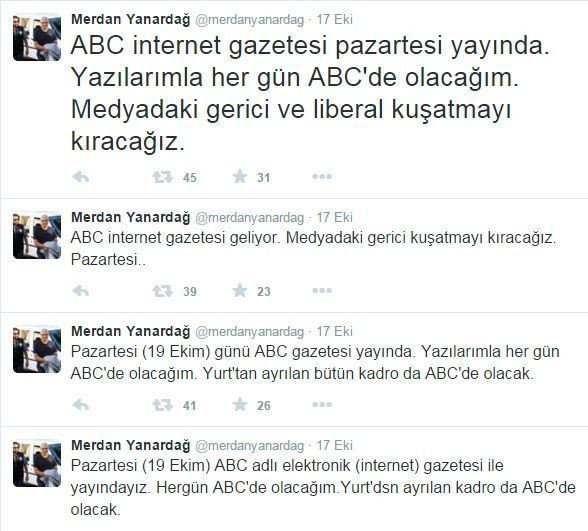 Yurt gazetesinden ayrılan isimler şimdi nerede? İşte, yanıtı...