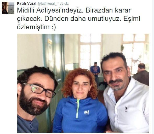 Röportaja gitti, gözaltına alındı!