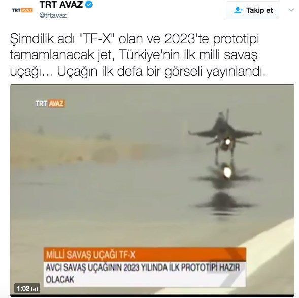 TRT, 'Akın Öztürk'ün görüntülerini yayınladı!