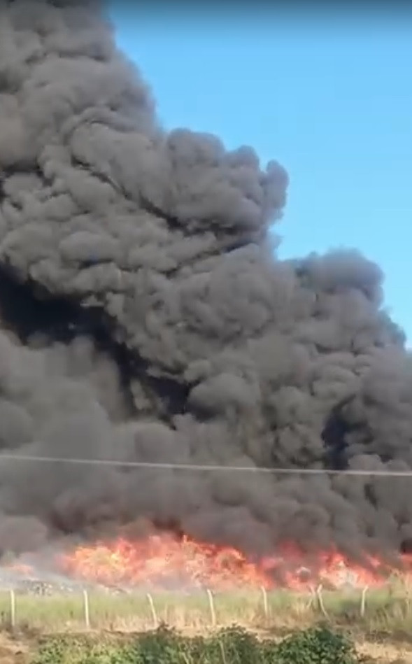 Adana'da fabrikada korkutan yangın! - Resim : 3