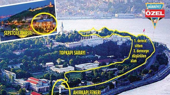 Topkapı Sarayı'na inşaat izni!