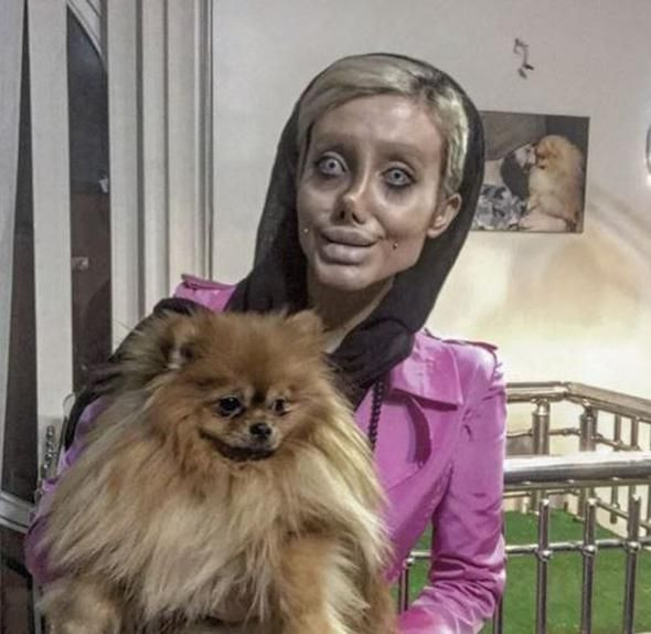 Angelina Jolie'ye benzemek için servet harcadı!