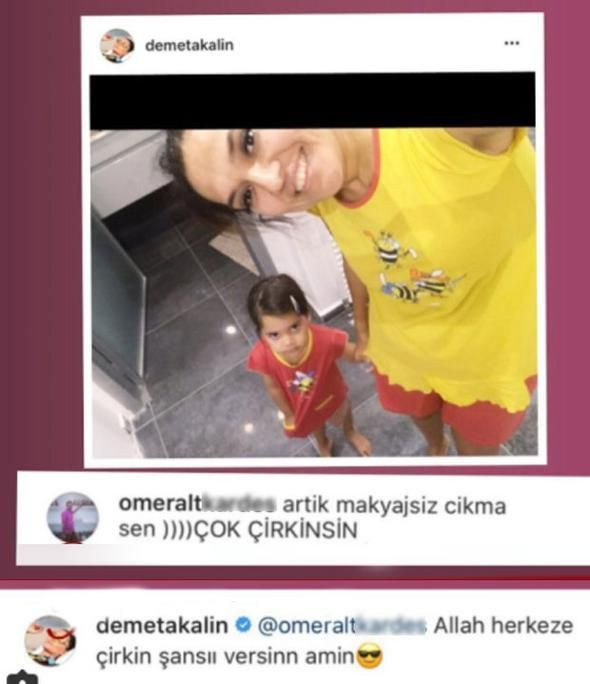 Demet Akalın'dan bir takipçisine daha ayar