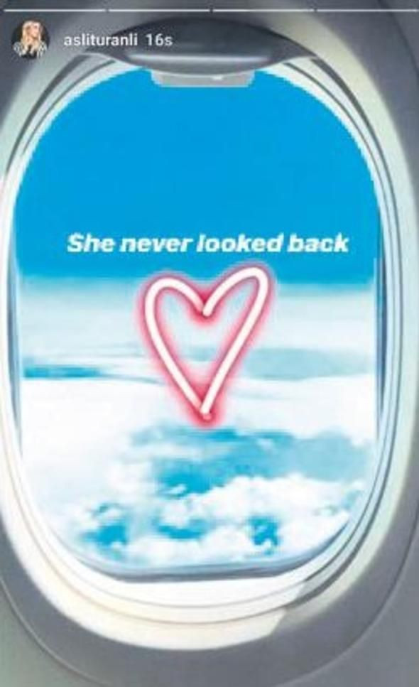 'O asla geri bakmaz'