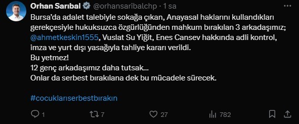 İmamoğlu eylemlerinde tutuklanan 3 kişi tahliye edildi - Resim : 2