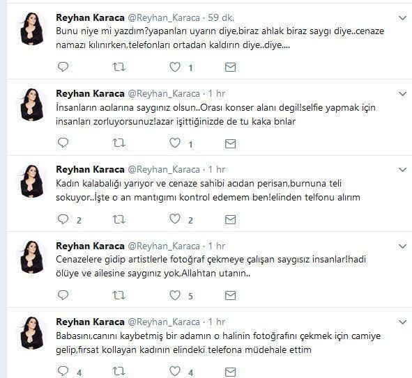 Reyhan Karaca selfie çekmek isteyen kadının telefonuna el koydu!