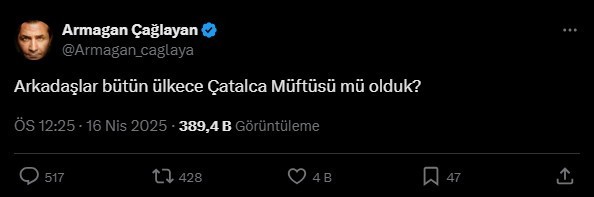 Arman Çağlayan Sırrı Süreyya Önder yorumlarına ateş püskürdü: Ülkece Çatalca Müftüsü mü olduk? - Resim : 2