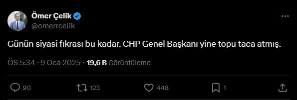AK Parti Sözcüsü Çelik'ten Özel'e 'kırmızı kart' yanıtı: Topu yine taca atmış - Resim : 2