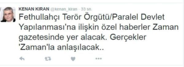 Zaman'ın başına Yeni Akit haber müdürü getirildi!