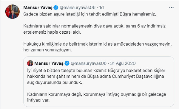 Mansur Yavaş, 'Büşra Hemşire' için dava açmıştı: 6 ay hapis cezası verildi. Mansur Yavaş'tan dikkat çeken sözler