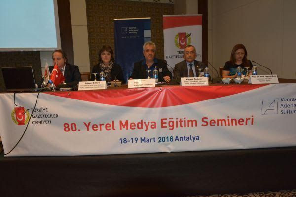 TGC Başkanı Turgay Olcayto: 'Gazeteciler birbirlerini hedef göstermemeli' - Resim : 2