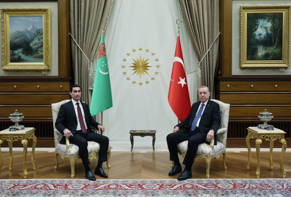 Cumhurbaşkanı Erdoğan, Türkmenistan Devlet Başkanı Berdimuhammedov ile ortak basın toplantısında konuştu. Türkiye ile Türkmenistan arasında 13 alanda işbirliği anlaşması - Resim : 2