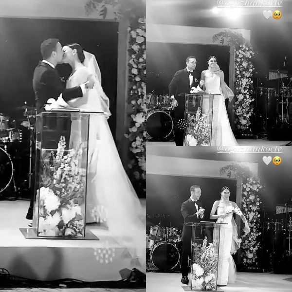 Demet Özdemir ile Oğuzhan Koç evlendi! İşte Demet Özdemir ile Oğuzhan Koç'un nikahından ilk fotoğraflar... Acun Ilıcalı ile Faruk Turgut nikah şahidi oldu - Resim : 9