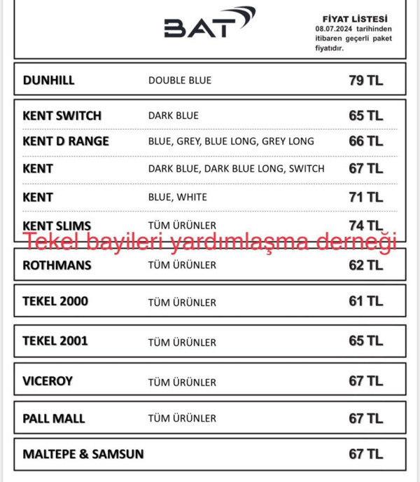 Bir sigara grubuna daha büyük zam geldi