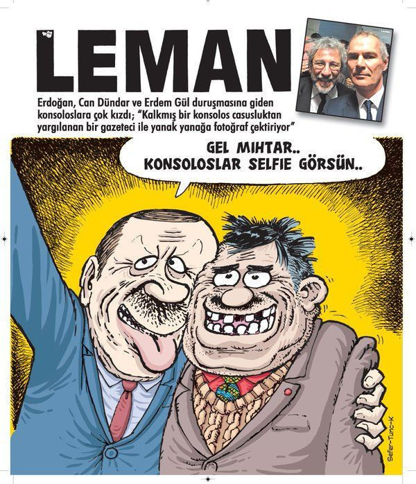 Leman dergisinden Erdoğan'a yanıt: 'Derdimiz muhtarlarla değil, keyfimizin kahyasıyla'