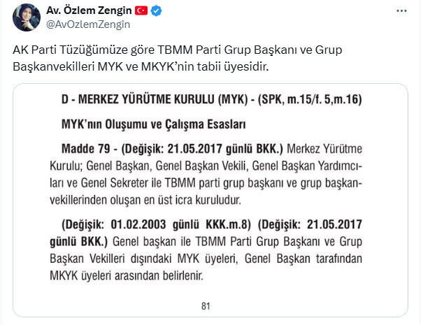 Son Dakika AK Parti MKYK belli oldu! Sürpriz isimler var. İşte o liste... - Resim : 4