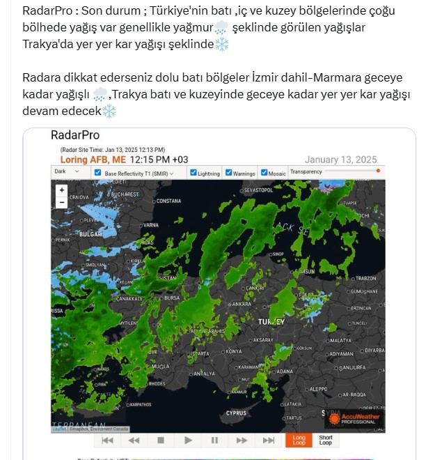 Lapa Lapa Kar Yağacak: 15 cm. Okullar Tatil mi Edilecek? - Resim : 2