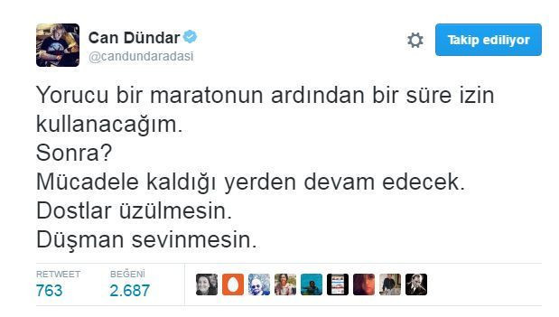 Can Dündar'dan o iddialara yanıt!