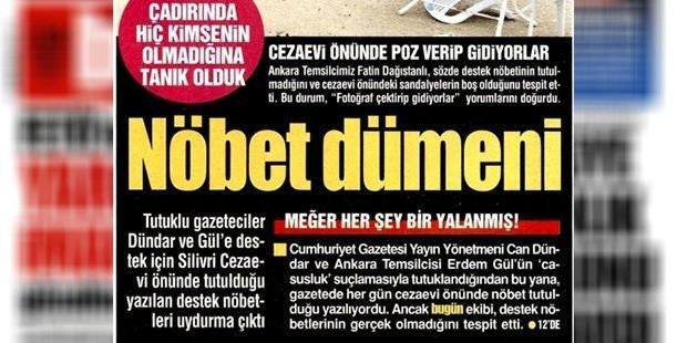 Bugün Silivri'den bildirmeye devam ediyor: 'Umut Nöbeti dümen, poz verip gidiyorlar! - Resim : 2
