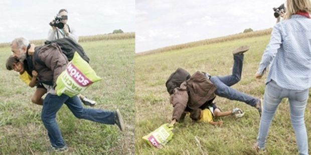 Macar kameraman çelme taktığı mülteciye dava açmaya hazırlanıyor