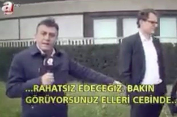 Ahmet Hakan, A Haber'in 'ZDF kanalı önündeki haberi'ne bakın ne yorum yaptı?