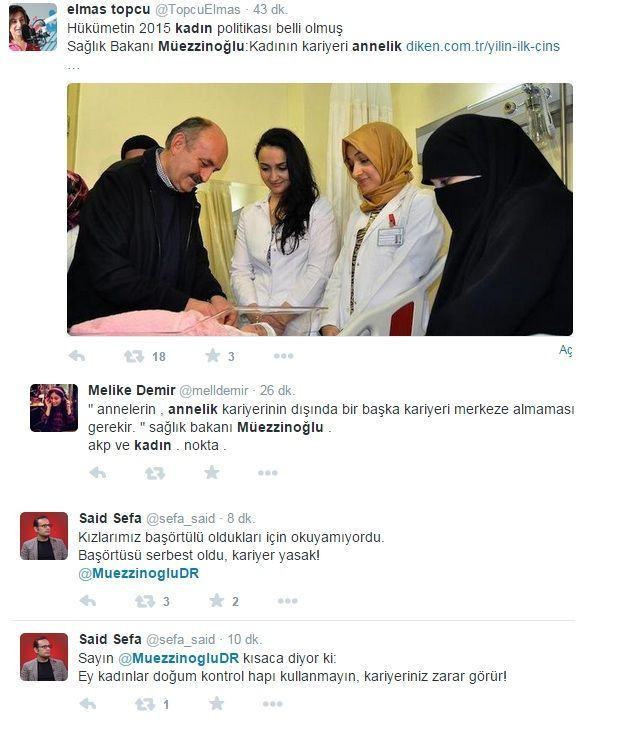 Müezzinoğlu, 'kadının tek kariyeri annelik olmalı' dedi, sosyal medyaya tepki yağdı! - Resim : 3