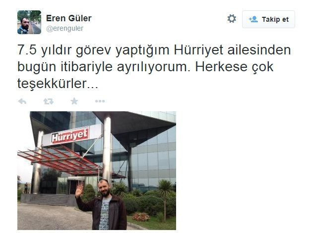 Hürriyet'te ayrılık! Yaklaşık 8 yıldır o servisin başındaydı