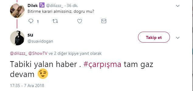 Çarpışma dizisi final mi yapıyor?